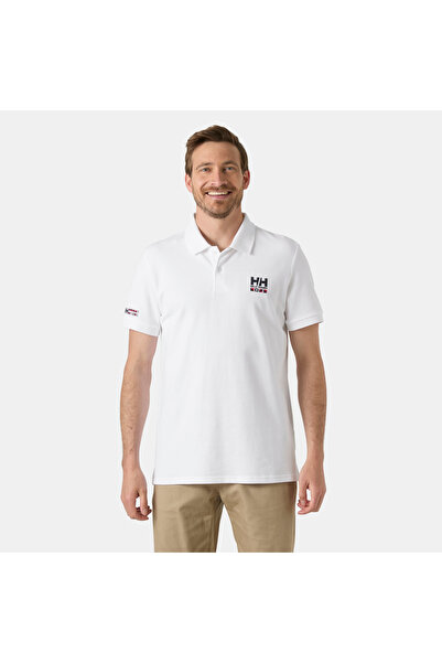 Helly Hansen Ανδρικό μπλουζάκι πόλο Hudson, λευκό