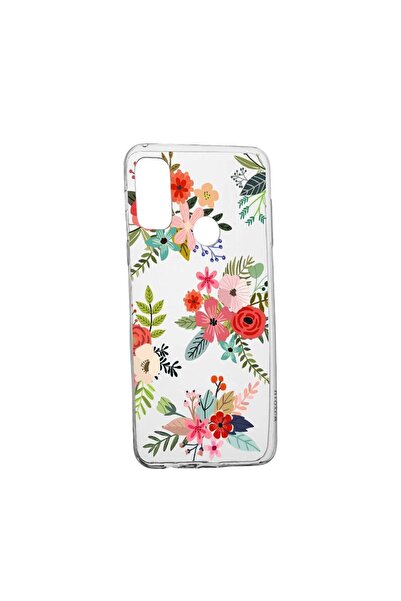 bestcase Husa Flowers, pentru Huawei P Smart (2020), rezistenta la uzura, ant...