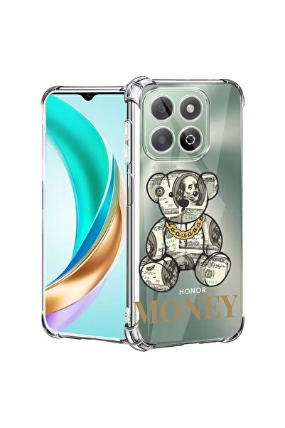 bestcase ¬Æ Husa compatibila Honor X8C, Anti Shock 1.5MM, Teddy Bear Money, P...