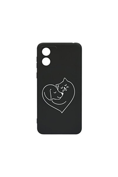 bestcase ¬Æ Husa Slim SIlicon 0.8MM, Compatibila Cu Motorola Moto E14, Dog An...