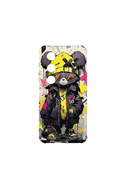 bestcase Калъф за OPPO A80 5G, BestCase® Anti Shock 1.5MM, Мече в пастелни цв...