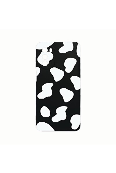 bestcase Husa Silicon, Compatibila cu Motorola Moto G82 / Moto G52, Black Cow...