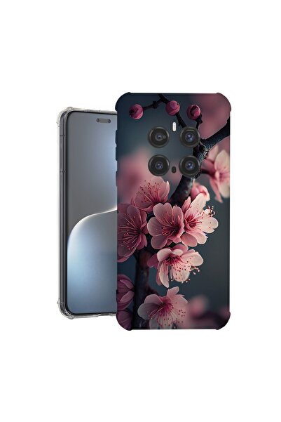bestcase Θήκη για Honor Magic7 Pro, Αντικραδασμική 1.5MM, Άνθος κερασιάς, Προ...