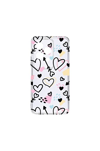bestcase ¬Æ Husa Clear Silicon 2MM, Compatibila Cu Honor 200 Lite, Love Symbo...