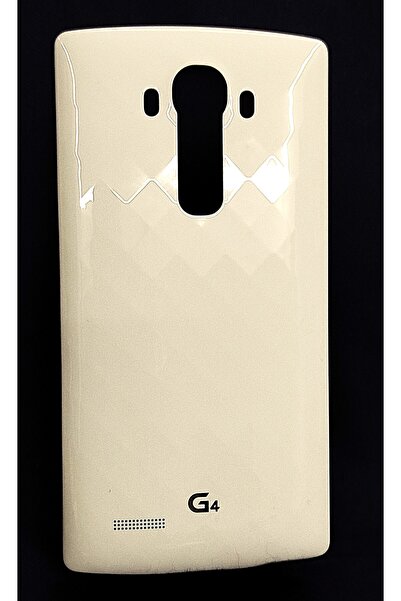 LG G4 Uyumlu Arka Kapak Batarya Pil Kapağı Beyaz
