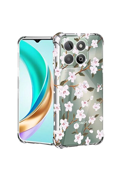 bestcase ¬Æ Husa compatibila Honor X8C, Anti Shock 1.5MM, Spring Flower, Prot...