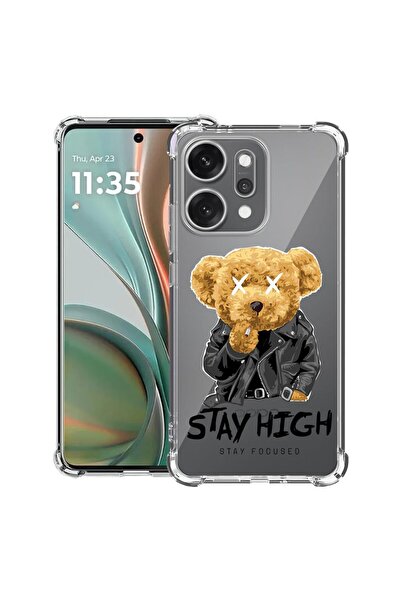 bestcase ¬Æ Husa Anti Shock pentru OPPO Reno14 5G cu Design Stay High Teddy B...