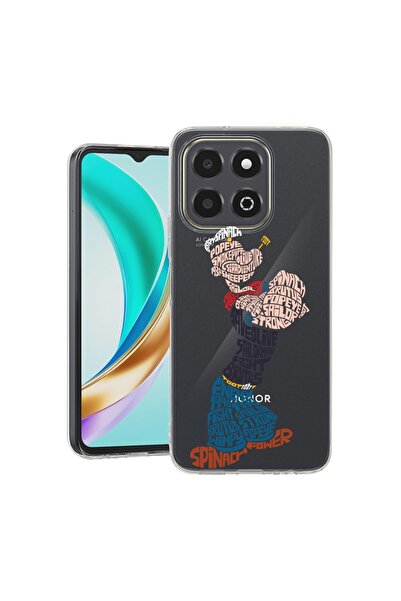 bestcase Husă pentru Honor X6b, BestCase® Silicon transparent 2MM, Calligraph...