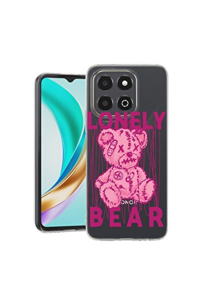 bestcase Διαφανής Λεπτή Θήκη Σιλικόνης Συμβατή με Honor X6c, Teddy Bear Lonel...