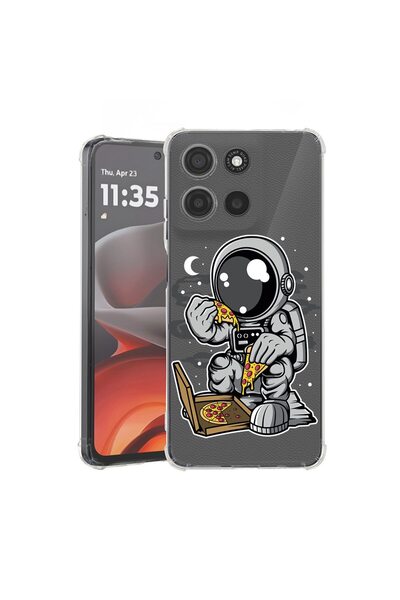 bestcase ¬Æ Husa Anti Shock pentru Motorola Edge 60 Pro cu Design Astronaut P...