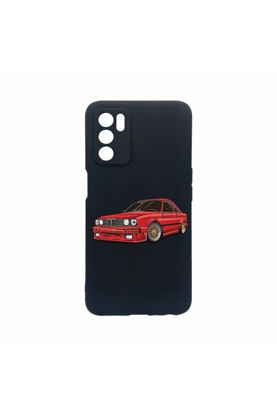 bestcase Θήκη σιλικόνης, Συμβατή με Oppo A16s, Σχέδιο Κλασικό Αυτοκίνητο, Ανθ...