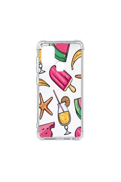 bestcase Husa Anti Shock Silicon Compatibila Cu Motorola Moto G60s, Summer Or...