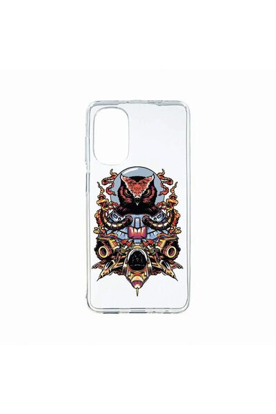 bestcase Husa Silicon, Compatibila cu Motorola Moto G62 5G, Astronaut Owl, Re...