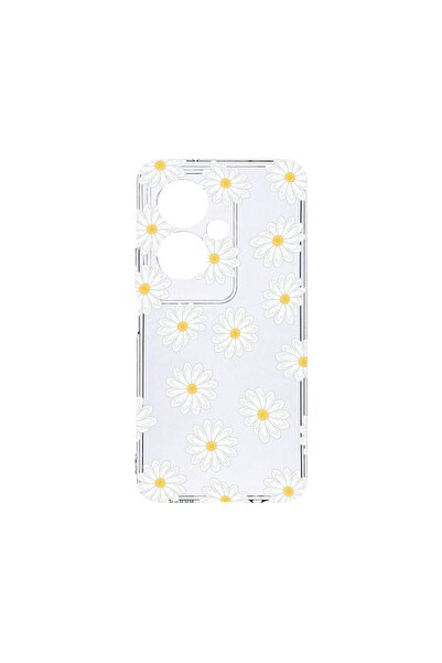 bestcase Διαφανής Θήκη Σιλικόνης 2MM, Συμβατή με OPPO A79 5G, Χαρούμενα Λουλο...