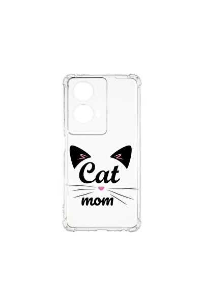 bestcase ¬Æ Husa pentru Motorola Edge 50 Fusion, Anti Shock 1.5MM, Cat Mom, P...