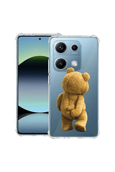 bestcase Husă Antișoc Compatibilă cu OPPO A6 Pro, cu Design Ursuleț de Pluș, ...