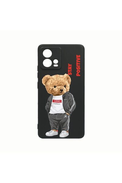 bestcase Husa Silicon, Compatibila Cu Motorola Edge 30 Fusion, Stay Positive ...