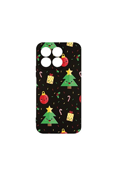 bestcase Husa BestCase¬Æ Premium Silicon, Compatibila Cu Honor X8B, Xmas Tree...