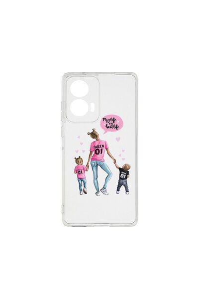 bestcase Husă transparentă din silicon de 2MM, compatibilă cu Motorola Edge 5...