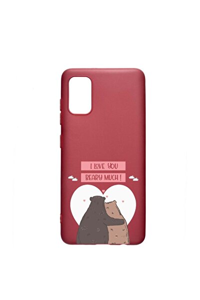 bestcase Силиконов калъф, Съвместим с Oppo A54 5G, Обичам те много, мечешко! ...
