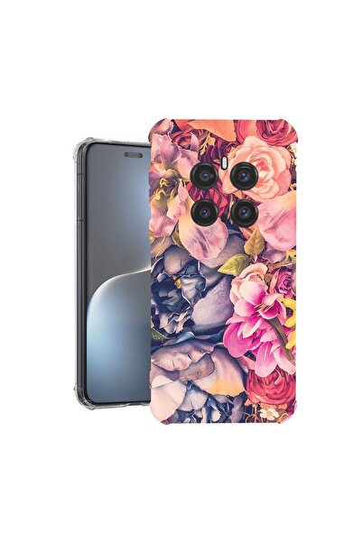 bestcase Θήκη για Honor Magic7 Pro, Αντικραδασμική 1.5MM, Φλοράλ, Προστασία κ...