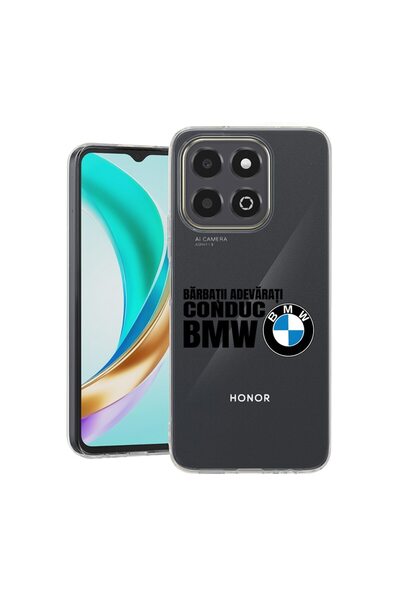 bestcase ¬Æ Husa Clear Slim Silicon Compatibila cu Honor X6c, Real Man, 31195...