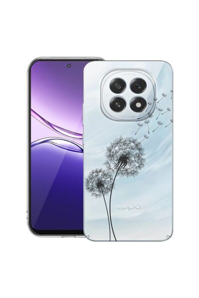 bestcase ¬Æ Husa pentru OPPO F29 cu Design Dandelion, Clear Slim Silicon, Ant...