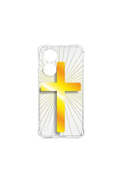 bestcase Husa Anti Shock 1.5MM, compatibilă cu OPPO A38, Golden Cross, Tehnol...