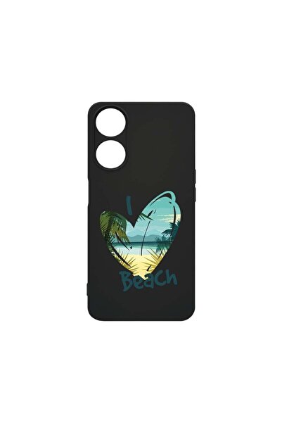 bestcase SLIM SIlicon 0.8MM Case, Compatible with OPPO A58 5G, I Love Beach, ...