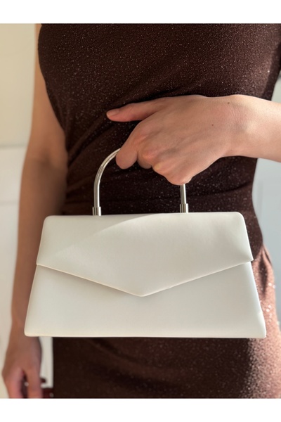 lalettobags Rochie de seară cu detalii argintii și geantă pentru evenimente p...