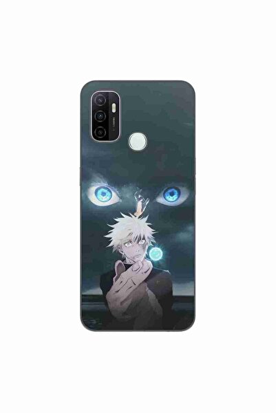 OEM Husa compatibila cu Oppo A53 Silicon Gel Tpu Model Jujutsu Kaisen Six Eyes