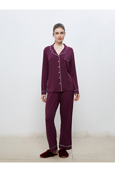 LC Waikiki Set de pijamale de damă cu guler