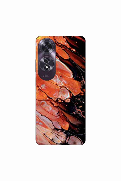 OEM Калъф, съвместим с Oppo A60 4G, силиконов гел TPU, с абстрактен десен  "л...