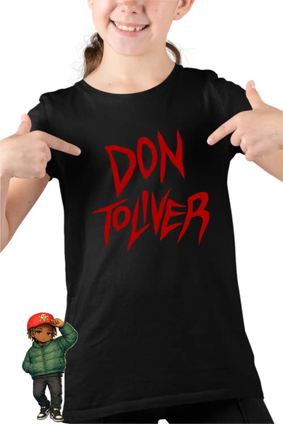 OEM Tricou Copii Fete Don Toliver Trap Music