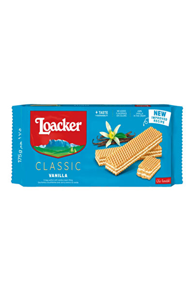Loacker VANILLE Wafer 175 G X 18