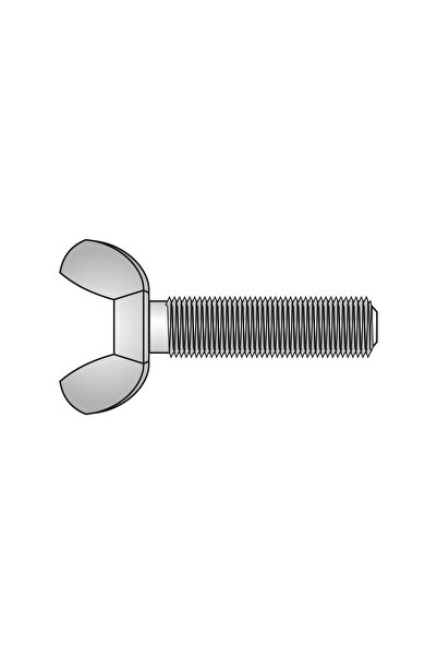 SCHAEFER Surub Fluture 316 Inox A2-M12 X 35