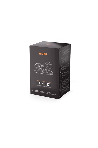 ADBL Kit curatare si intretinere piele Leather Kit