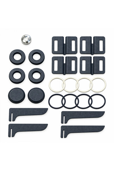 FONDİTAL Kit de fixare radiator din aluminiu de 1/2'', antracit