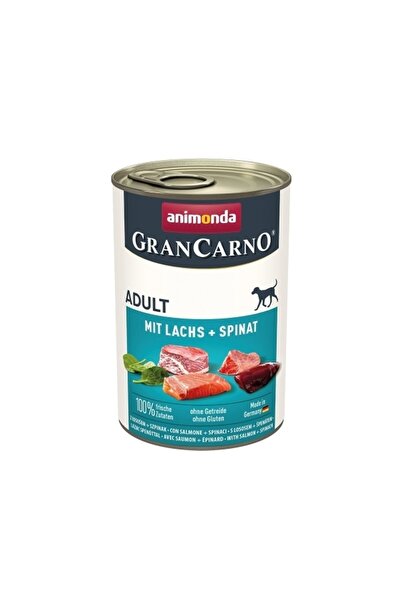 Animonda Gran Carno Sığır Etli Ispanaklı Yetişkin Köpek Konservesi 400 Gr. Sk...