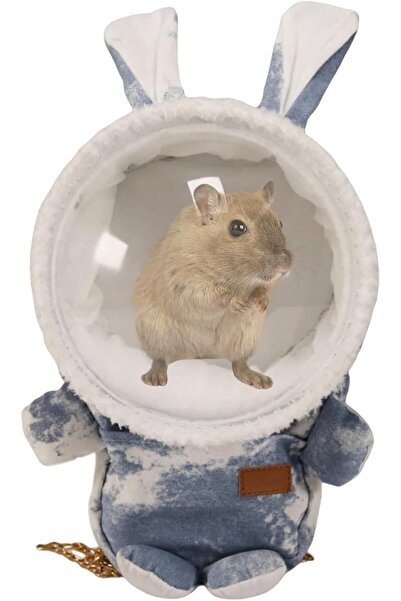 mucize Küçük hayvanlar taşıma çantası - birden fazla cepli hamster sırt çanta...