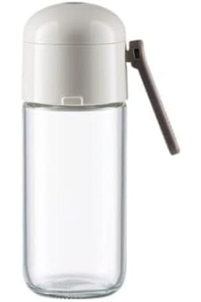Arabest Quantitative Salt and Pepper Shakers,0.5g Per Press,Glass Seasoning D...