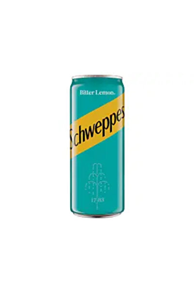 Schweppes Bitter Lemon Carbonated Drink, 0.33 L