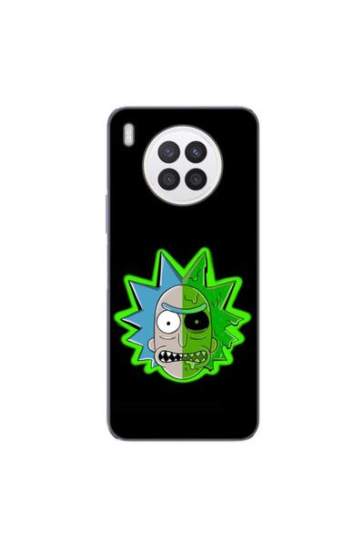 OEM Husa compatibila cu Huawei Nova 8i Silicon Gel Tpu Model Rick And Morty A...