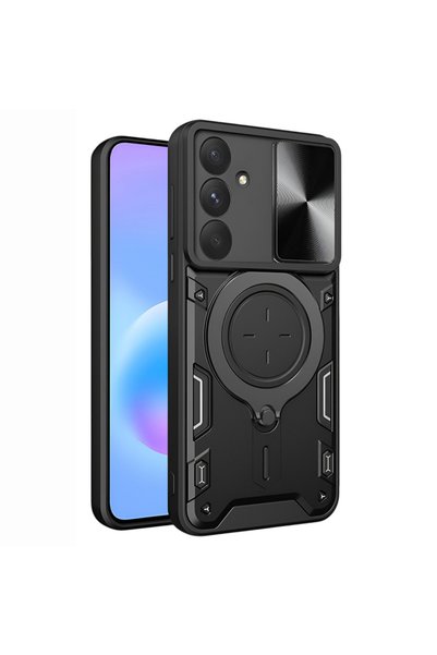 Evolium Phone Case for Samsung Galaxy A57 5G, Camera Protection, with Stand, ...