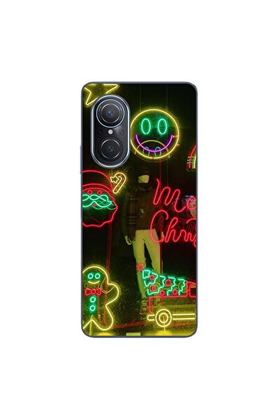 OEM Husa compatibila cu Huawei Nova 9 SE Silicon Gel Tpu Model Craciun Vitrin...