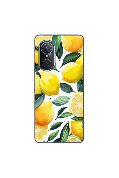 OEM Husa compatibila cu Huawei Nova 9 SE Silicon Gel Tpu Model Lemons Pattern