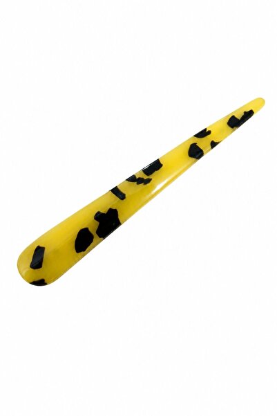 LEROSY CO. Leopard Bone Hair Clip