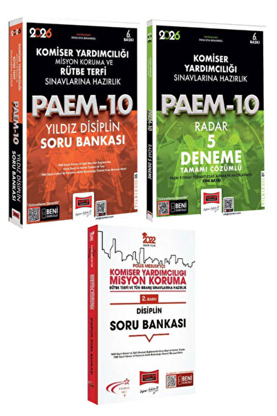 Yargı Yayınları 2026 PAEM Komiser Yardımcılığı Misyon Koruma ve Rütbe Terfi Y...