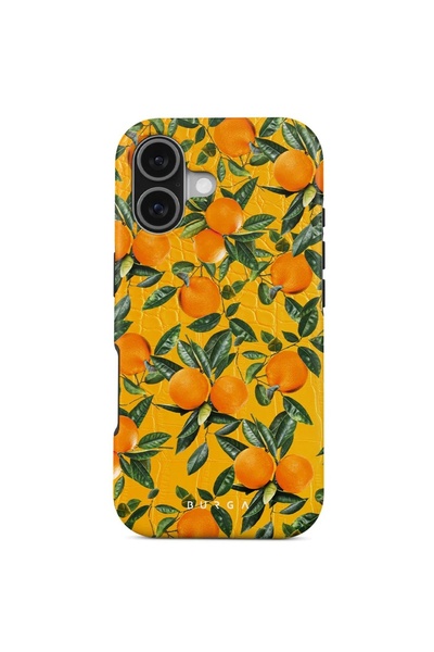 BURGA Husa Dual Layer Magsafe Orange Lemonade iPhone 17