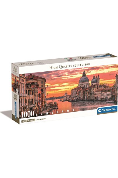 CLEMENTONI Puzzle 1000 Panorama Grand Canal - Veneția